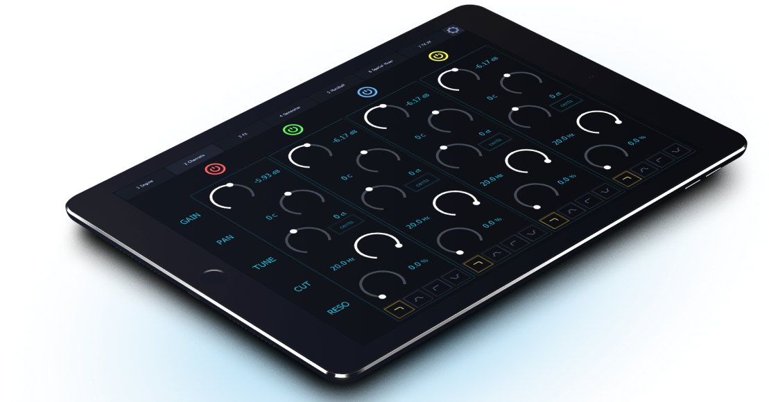 Skypad Tablet Controller App For Apex & Aeterna Synthesizers – Synthtopia