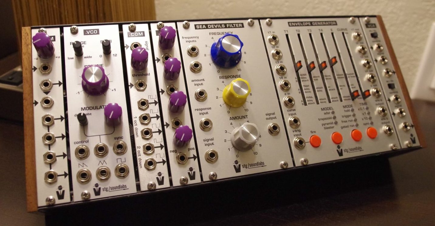 STG Soundlabs Radiophonic One Modular Synthesizer (Sneak Preview ...