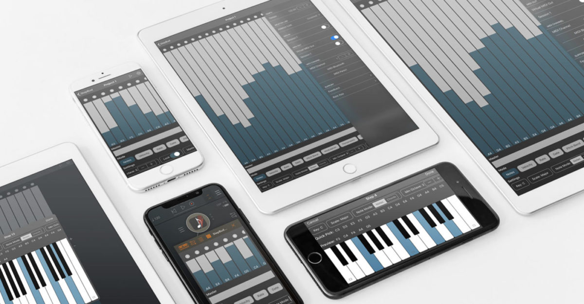 New AUv3 MIDI Sequencer for iOS, StepBud – Synthtopia