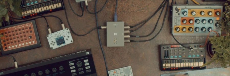 MeeBlip cubit duo: USB MIDI interface and MIDI thru