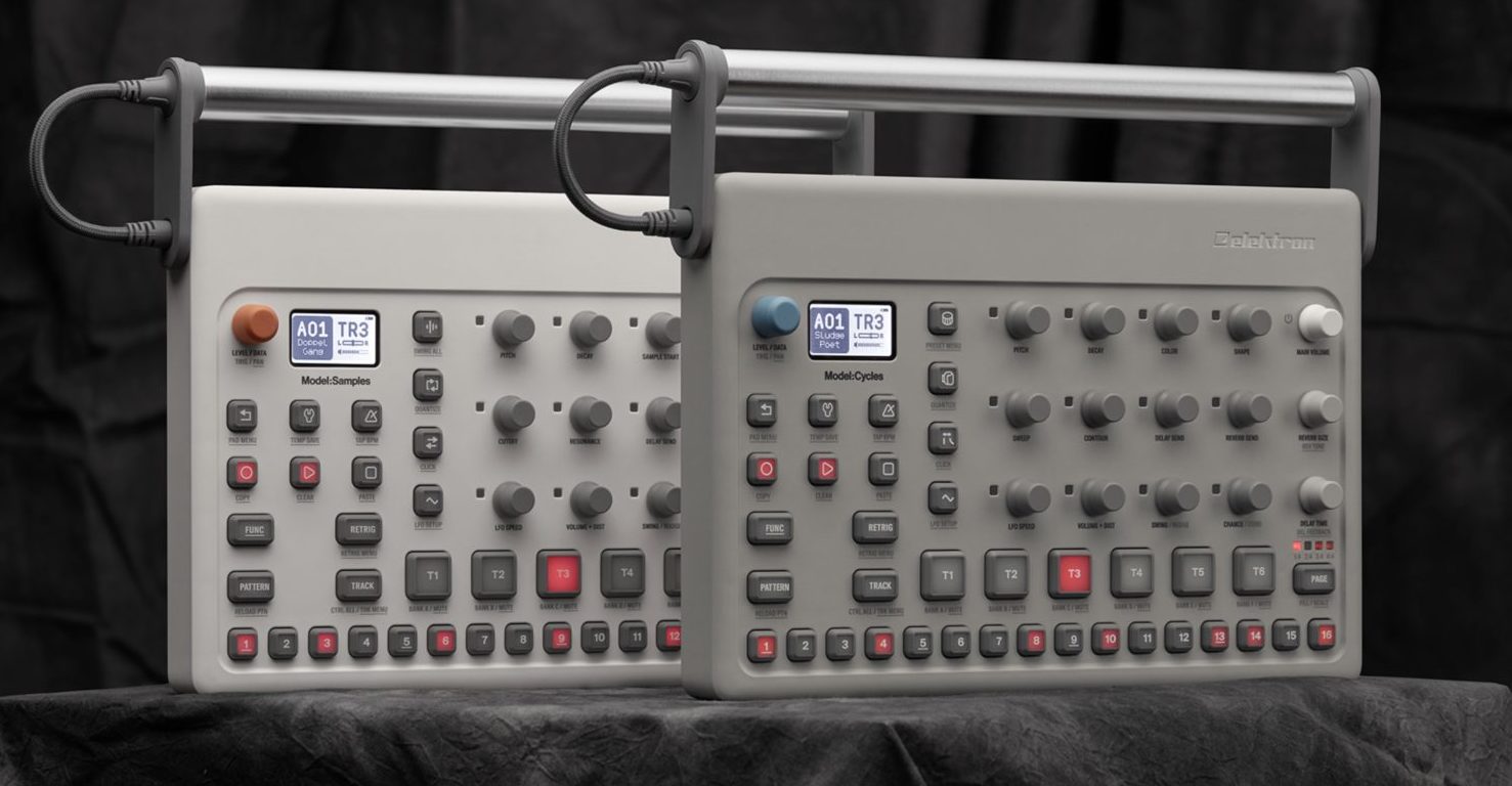 Elektron Intros Power Handle For Model:Cycles, Model:Samples – Synthtopia