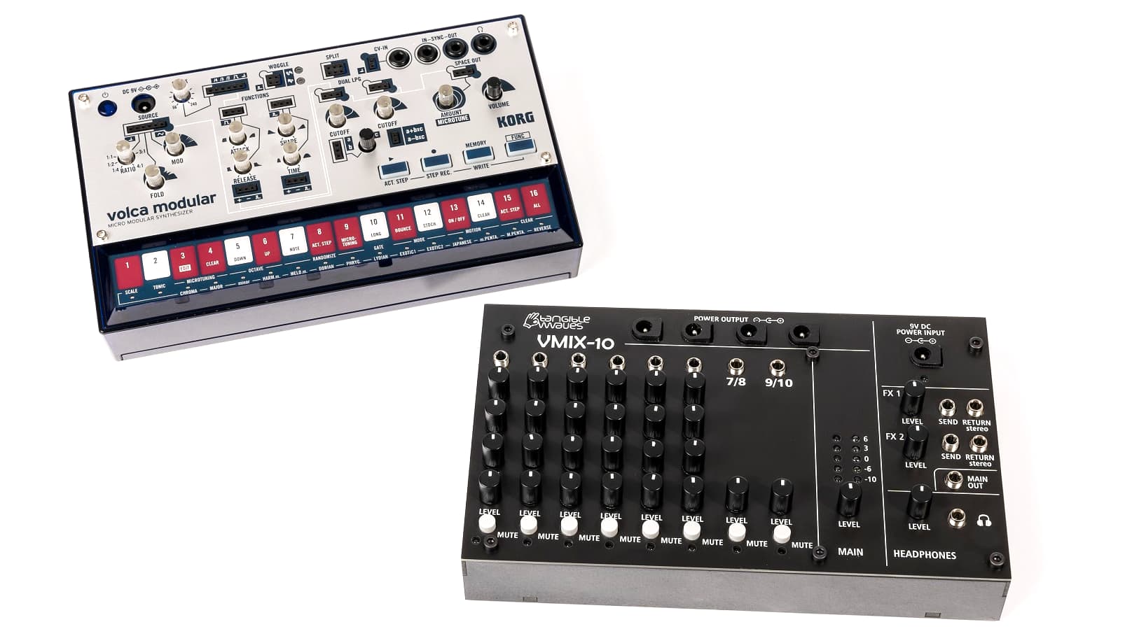 Tangible Waves VMIX-10 Is A Standalone Mixer For The Korg Volcas 