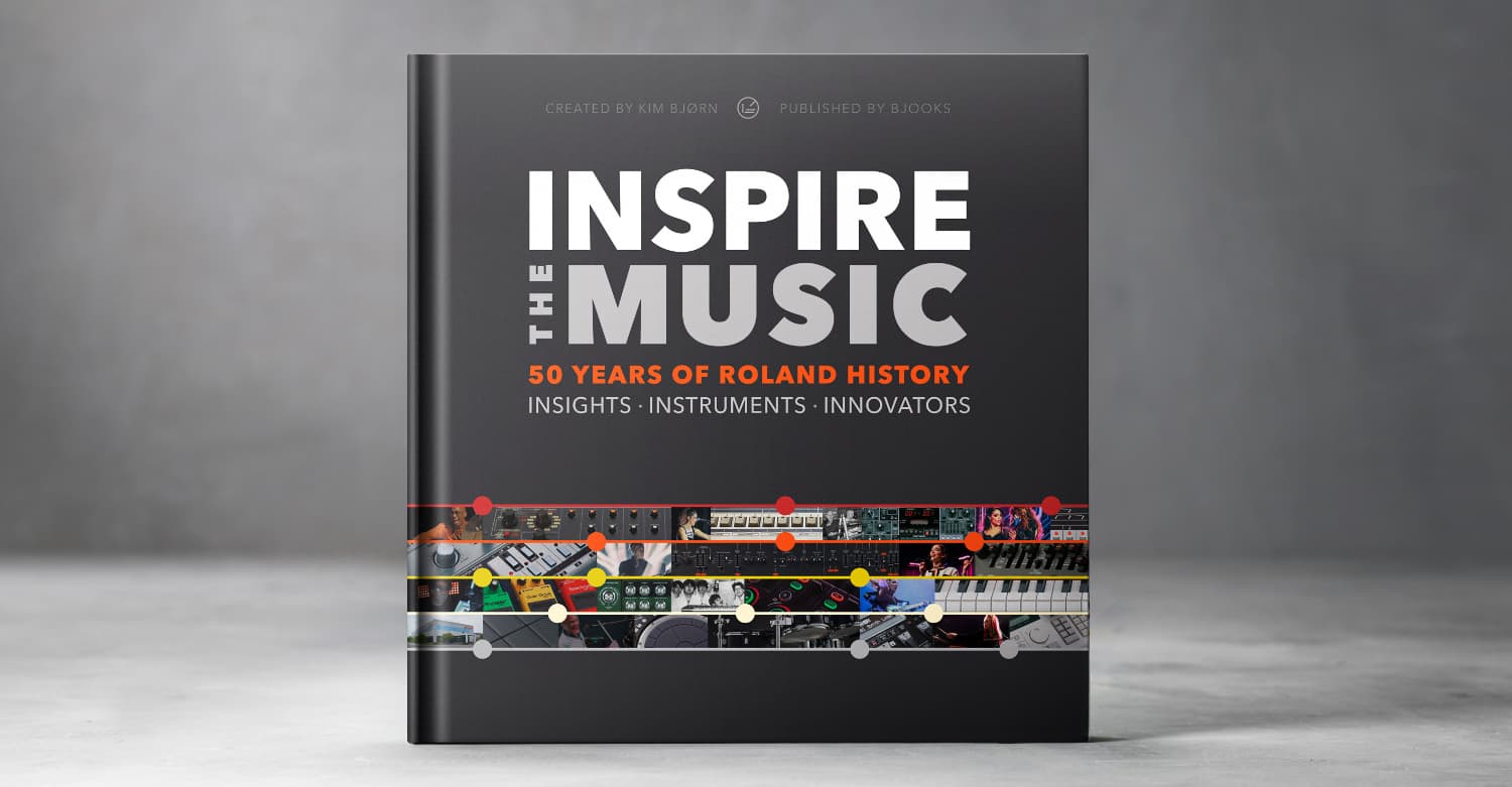 New Book, Inspire The Music, Celebrates 50 Years Of Roland 