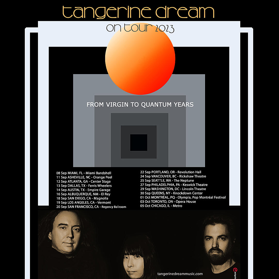 Tangerine Dream Announces Fall 2023 North America Tour Synthtopia