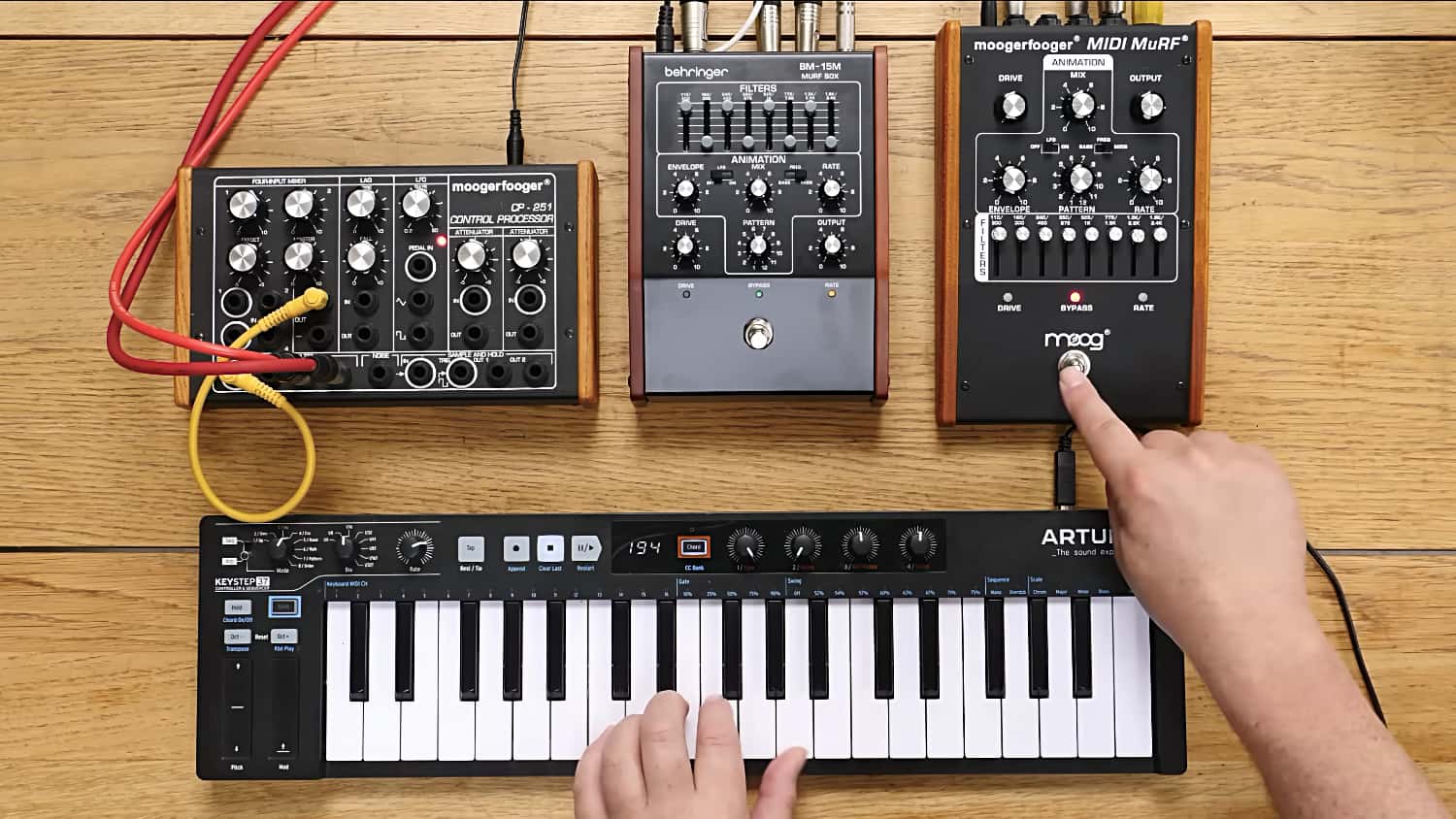 Behringer BM-15 MURF Box & MoogerFooger MIDI MuRF Head-To-Head