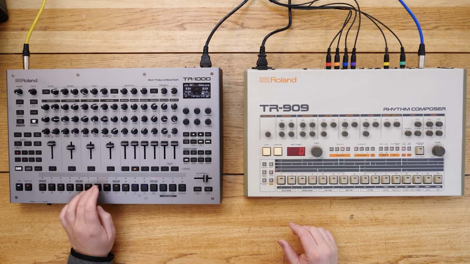 Roland TR-909 vs TR-1000 Head-To-Head Comparison – Synthtopia
