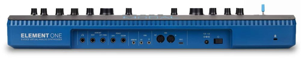 Modal Element One Rear Panel Modal Electronics Element One Combines Cobalt-Derived Synth Engine With ...