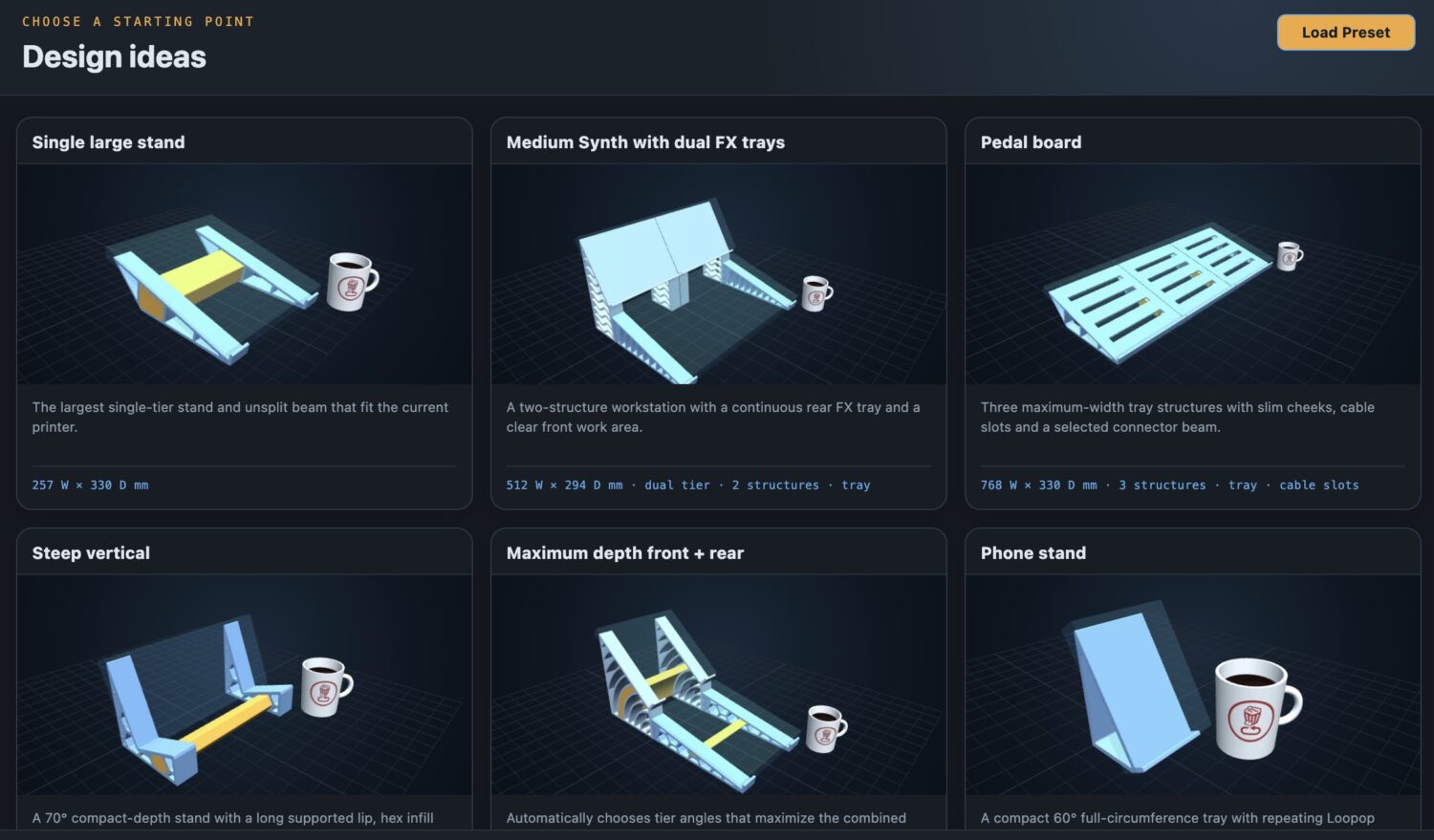 3D Print Custom Synth Stands, Pedal Boards & More