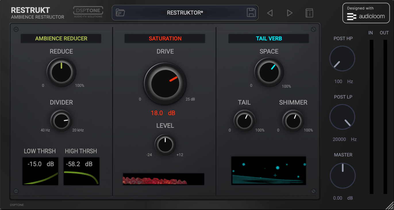 Free Ambience Reducer Plugin, RESTRUKT