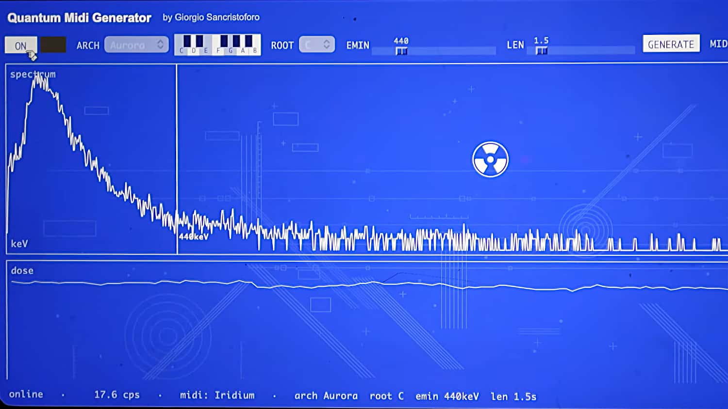 Quantum MIDI Sequencer Turns Radiation Into Music – Synthtopia