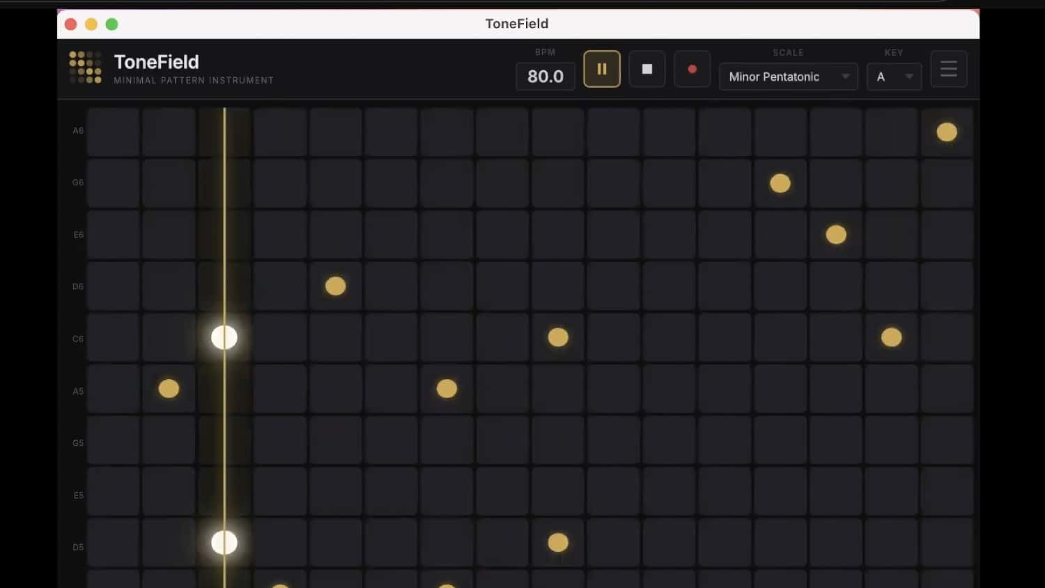 New Generative Instrument For Mac & Windows, Tonefield