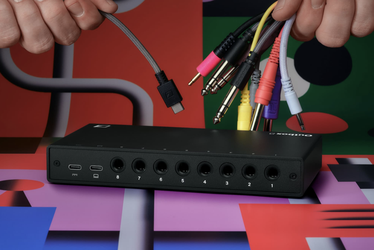 Elektron Outbox 8 Audio/CV Breakout Box Now Avaialble