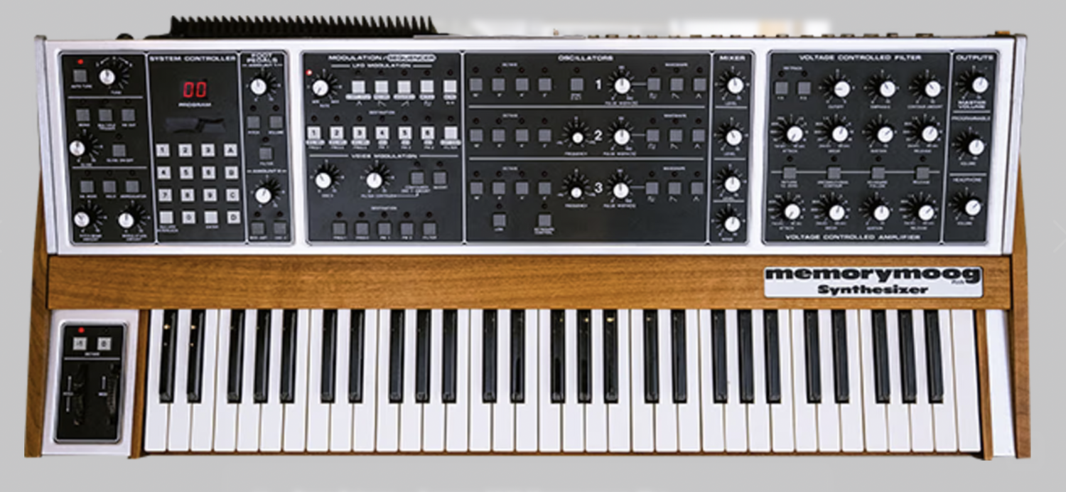 The Bob Moog Foundation Announces Summer Raffle for Vintage Memorymoog Plus and Moog Muse Synthesizers