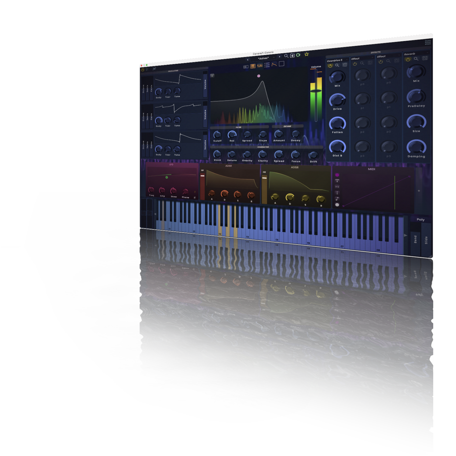 Stagecraft Software Intros Cenere Software Synthesizer