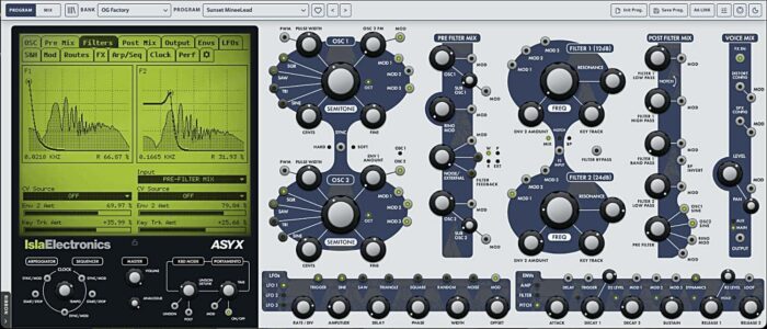 New Alesis Andromeda A6 Plugin, Isla Electronics ASYX, Now Available ...